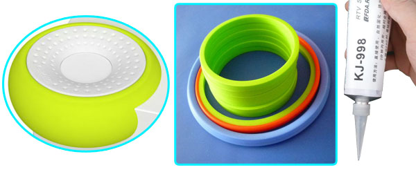 食品級硅膠膠水KJ-998應(yīng)用