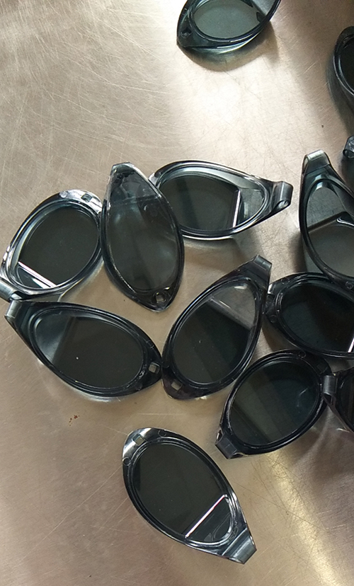 PC粘接PC膠水眼鏡成品